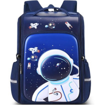 Braingiggles 14 Inch Kids School Bag For Boys And Girls (Navy Blue)