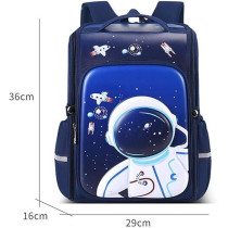 Braingiggles 14 Inch Kids School Bag For Boys And Girls (Navy Blue)