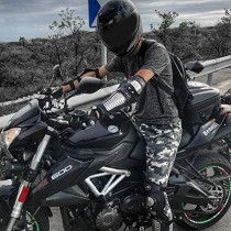 Pro Motorcycle Stainless Steel Moto Elbow Knee Pads Motocross Racing Protective Gear Protector Guards Kit 4 Piece, Flexible Breathable Adjustable Elbow Armor Bike Safety