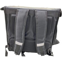 Bikekit 43 x 43 Cm 2 In 1 Food Delivery Backpacks, Black