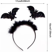 Braingiggles Halloween Headband, Scary Hair Accessory For Kids Halloween Dress-Up, Role Play, And Themed Parties