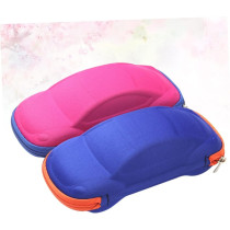 Alipis 2Pcs Glasses Case For Kids Travel Glasses Case With Zipper Eva Glasses Case Car (Multicolor)