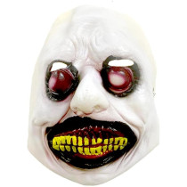 Braingiggles Halloween Scary Mask, Durable, Adjustable Full Face Costume Mask For Men And Women