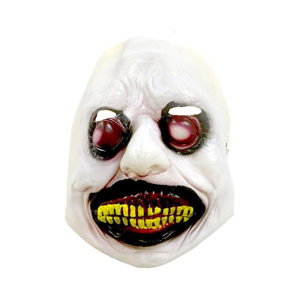 Braingiggles Halloween Scary Mask, Durable, Adjustable Full Face Costume Mask For Men And Women