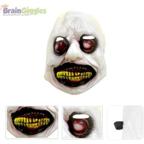 Braingiggles Halloween Scary Mask, Durable, Adjustable Full Face Costume Mask For Men And Women