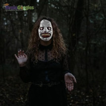 Braingiggles Halloween Scary Mask, Durable, Adjustable Full Face Costume Mask For Men And Women
