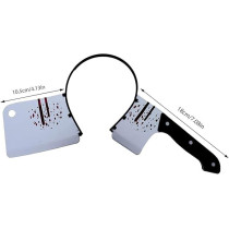 Braingiggles Halloween Scary Fake Weapon Headband/Headwear For Kids