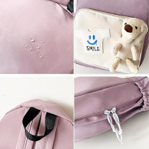 Brain Giggles Middle Student School Bags For Girls Teenager Sweet Cute Bear Oxford Backpack