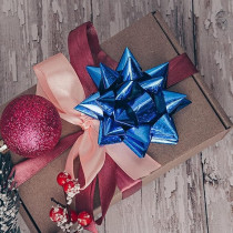 Braingiggles Star Gift Bows For Gift Wrapping Presents Birthday Perfect For Holiday Decorations, Pack Of 50
