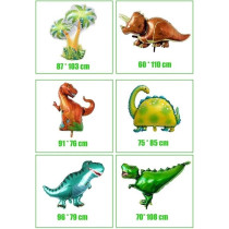 Brain Giggles Dinosaur Birthday Decorations, 89 Pieces