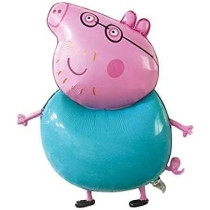 Brain Giggles Peppa Pig Theme Happy Birthday Decoration Kit Party Supplies, 13 Pieces