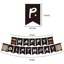 Brain Giggles FRIENDS Theme Birthday Party Decoration Set, 70 Pieces
