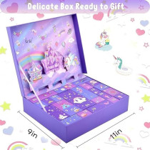Brain Giggles Unicorn Christmas Advent Calendar 2024 For Girls