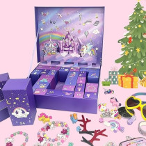 Brain Giggles Unicorn Christmas Advent Calendar 2024 For Girls