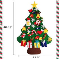 Peiloh Womhope Felt Christmas Tree For Kids