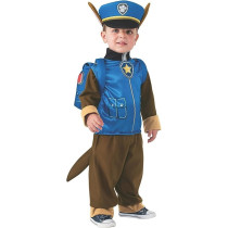 Brain Giggles Patrol Chase Police Pup Suit For Boys, Medium