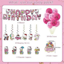 Brain Giggles Hello Kitty Birthday Decorations For Girls