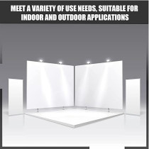 White HDPE 0.8 mm Thickness High Density Polyethylene Solid Sheet, Pack Of 4, 39 x 39 Cm