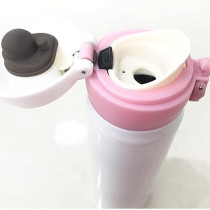 Brain Giggles Flamingo Steel Flask Insulated Thermos Stainless Steel For Kids, 500 ml