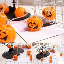 Brain Giggles Halloween LED String Light Pumpkin