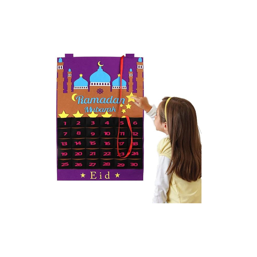Brain Giggles Ramadan Advent Calendar For Kids, Eid Mubarak Countdown Calendar, Ramadan Decorations For Home, Eid Gift For Kids, Ramadan Tracker