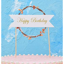 Brain Giggles Brain Giggles Happy Birthday Cake Topper, LED Cake Topper