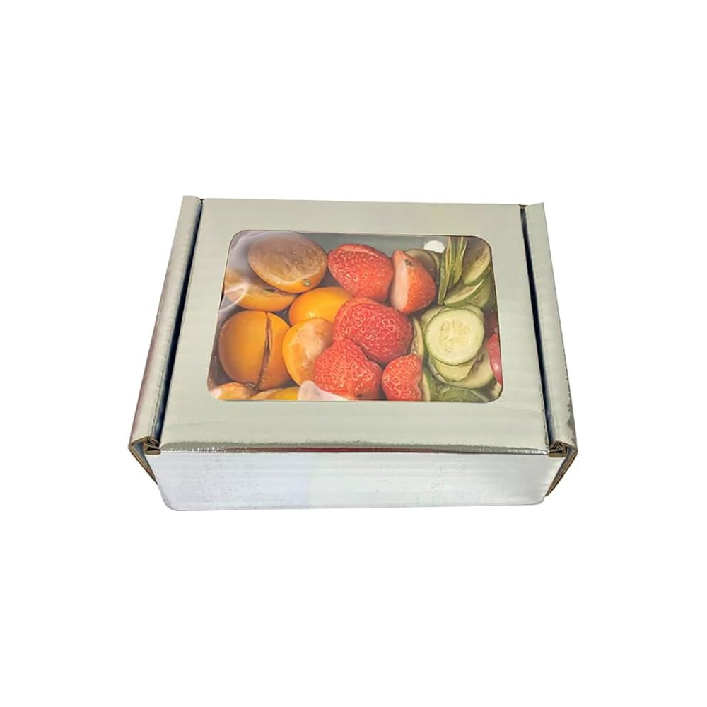 Insulated Silver Food Packaging Box With Clear Window, 16 x 12 x 5 Cm Insulated Food Box With 11 x 8 Cm Clear Window, Disposable Food Storage Containers For Hot And Cold Food Delivery, Pack Of 6