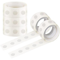 Brain Giggles Balloon Glue Dots Heavy Duty Double Sided For Sticker Adhesive Point Tape For Baby Shower Wedding Christmas Birthday Party Home Decoration, 2 Rolls, 200Pcs