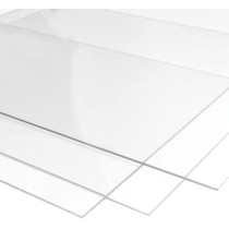 2Pcs Clear Polycarbonate Sheet, 1Mm Thickness, High Impact Resistance And Optical Clarity Transparent Plastic Material For Diy Projects, Glazing, Protective Shields, And Signage, 35 X 41 Cm