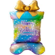 Brain Giggles Happy Birthday Gift Foil Balloon For Birthday Party Decorations And Home Decorations Celebrations Events, 118 X 78 X 50Cm