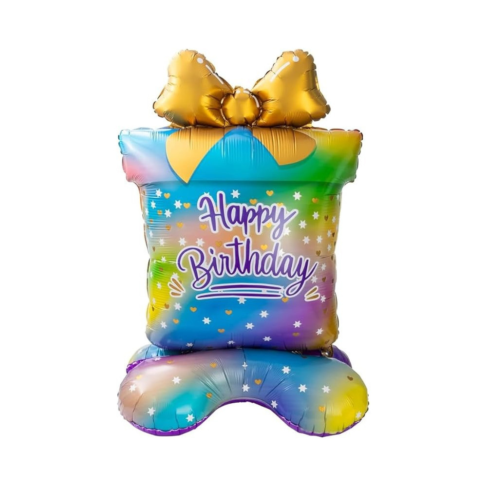 Brain Giggles Happy Birthday Gift Foil Balloon For Birthday Party Decorations And Home Decorations Celebrations Events, 118 X 78 X 50Cm