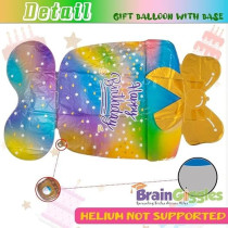 Brain Giggles Happy Birthday Gift Foil Balloon For Birthday Party Decorations And Home Decorations Celebrations Events, 118 X 78 X 50Cm