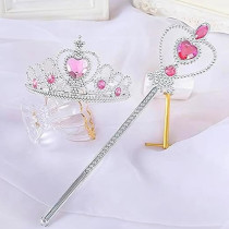 Brain Giggles Princess Theme Birthday Party Decoration Set, 45 Pieces