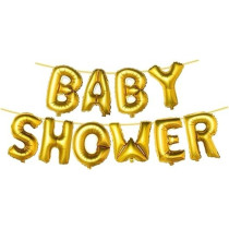 Brain Giggles Baby Shower Decoration, Balloons, Shower Decor Foil Balloons