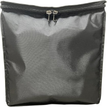 Bike Kit 2 IN 1 Food Delivery Backpack Top Loading Budget Bag for Restaurants And Motorcycle Deliveries, 40 x 40 cm, Black