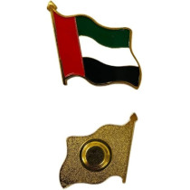 Brain Giggles UAE National day Flag Badge/Brooch/Pin Metal Badge of The UAE Flag