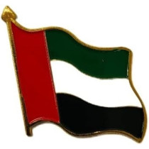 Brain Giggles UAE National day Flag Badge/Brooch/Pin Metal Badge of The UAE Flag