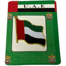 Brain Giggles UAE National day Flag Badge/Brooch/Pin Metal Badge of The UAE Flag
