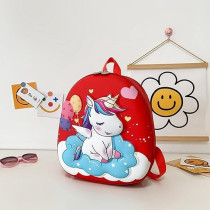 Brain Giggles Small School Bag For Kids, Cute 3D Unicorn Bag, Toddler Bag for Boys Girls, Preschool Bags For Girls, Small Backpack for Kindergarten, Unicorn Gift for Girls, Pink