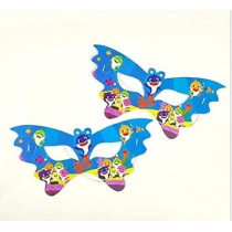 Brain Giggles Boys and Girl's Baby Shark Super Hero Tableware Set For Birthday Decoration, Blue