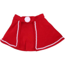 Brain Giggles Pet Christmas Costume Christmas Cape Christmas Small Pet Costume Outfit for Christmas Holiday Festival Small Cats Dogs Pet Costumes, Pet Cape, Red
