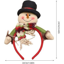 Brain Giggles Cute Christmas Headbands For Women And Girls Christmas Hair Accessories For Girls Kids Party Headwear Christmas Party Favors For kids