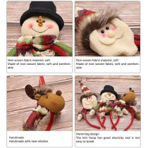 Brain Giggles Cute Christmas Headbands For Women And Girls Christmas Hair Accessories For Girls Kids Party Headwear Christmas Party Favors For kids