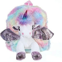 Brain Giggles Exclusive Unicorn Plush Bag Toy Doll School Bags For Unicorn Bag/Unicorn School Bags For Girls/Unicorn Soft Toys