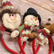 Brain Giggles Cute Christmas Headbands For Women And Girls Christmas Hair Accessories For Girls Kids Party Headwear Christmas Party Favors For Kids, 17 x 27cm