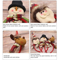 Brain Giggles Cute Christmas Headbands For Women And Girls Christmas Hair Accessories For Girls Kids Party Headwear Christmas Party Favors For Kids, 17 x 27cm