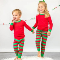 Brain Giggles Kids Night Pajamas Boys Girls, Kids Night Suits, Boys Girls Pajama Set, Pajamas For Kids Night Wear Sleepwear, Kids Night Dress Boys Girls, Cotton Night Suit Kids, 6 Years, Red/Green
