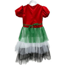 UAE National Day Dress For Girls, UAE Flag Dress, National Day Dress, 10-12 Years