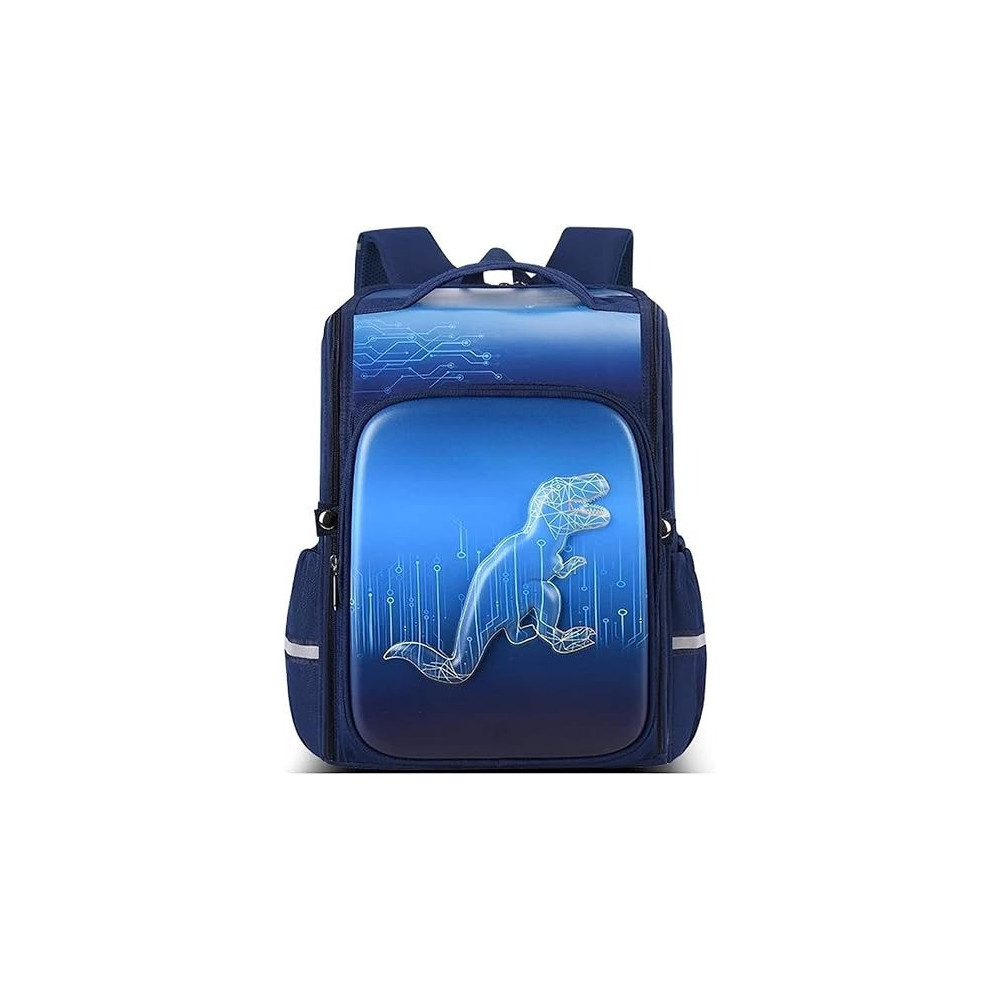 Brain Giggles 14 Inch Kids School Bag For Boys And Girls, Navy Blue