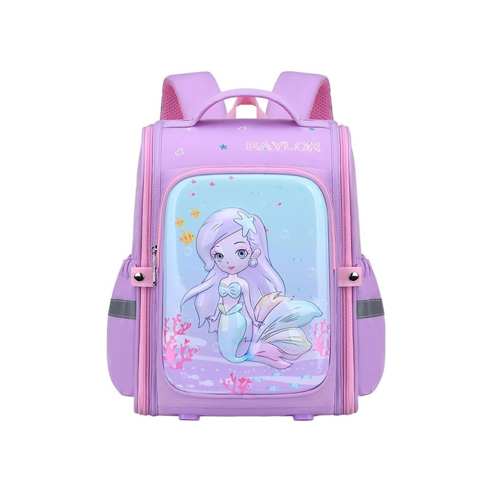 Brain Giggles 14 Inch Kids School Bag For Boys And Girls, Mermaid
